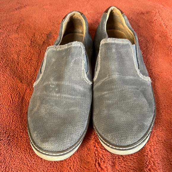 Men’s slip on suade shoes - Picture 1 of 5